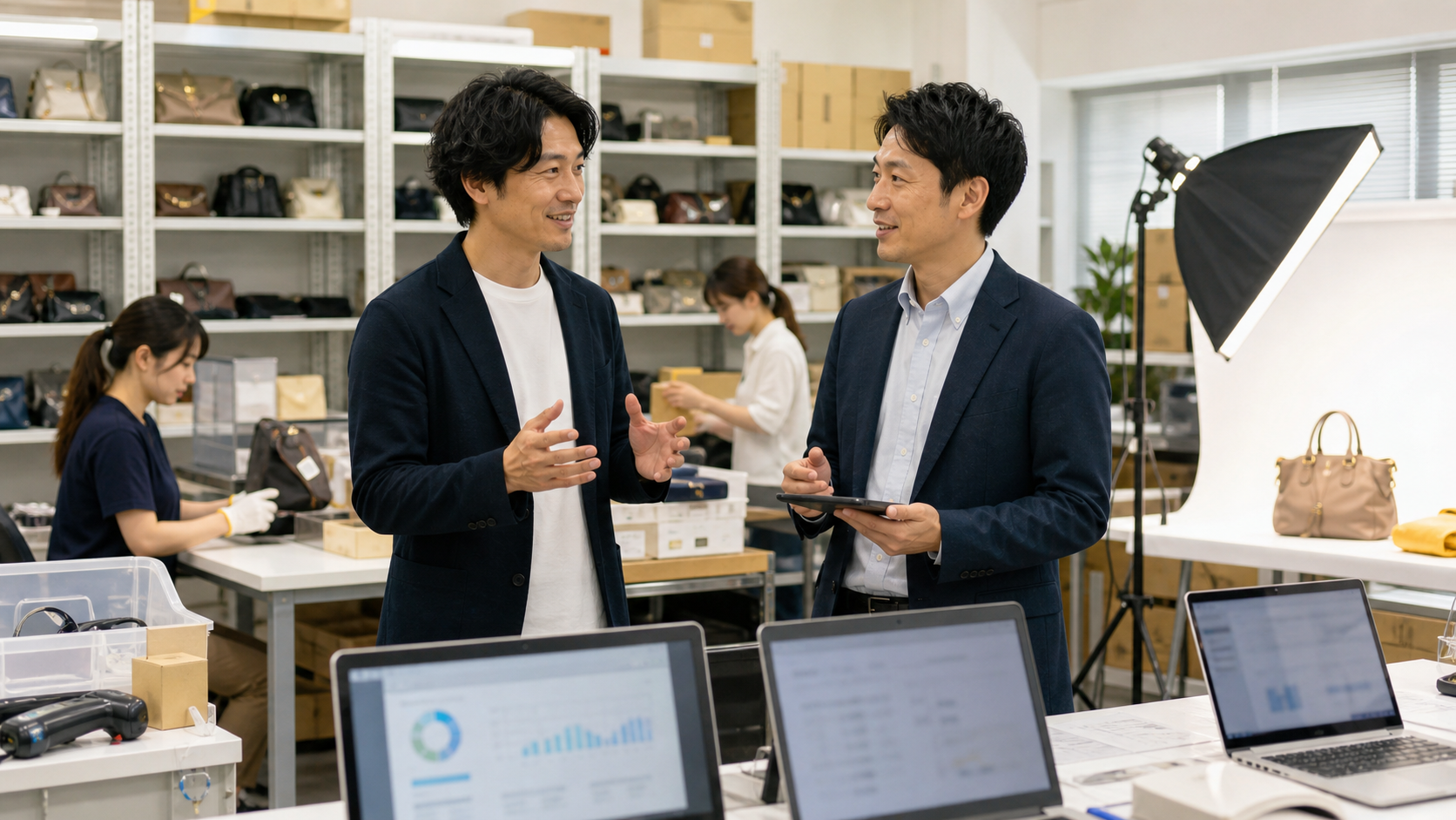 匿名モデル事例宅配買取とEC販売に強いリユース事業を運営オペレーションごと承継したケース