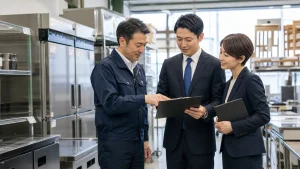厨房機器・店舗什器リユース会社のM&Aで評価される在庫・搬出力・法人買取ルート